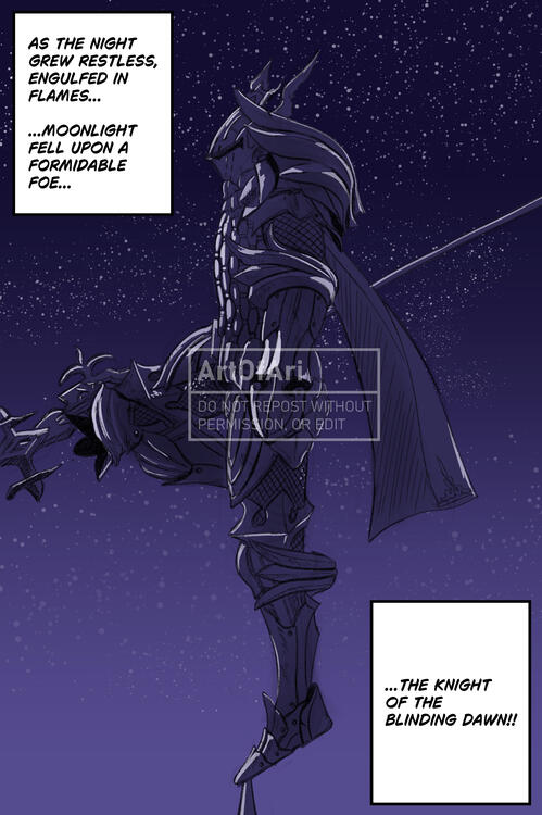 The Knight of the Blinding Dawn